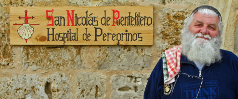 Camino de Santiago. Italian Confraternity, Ermita de San Nicolas by Jean Pothier