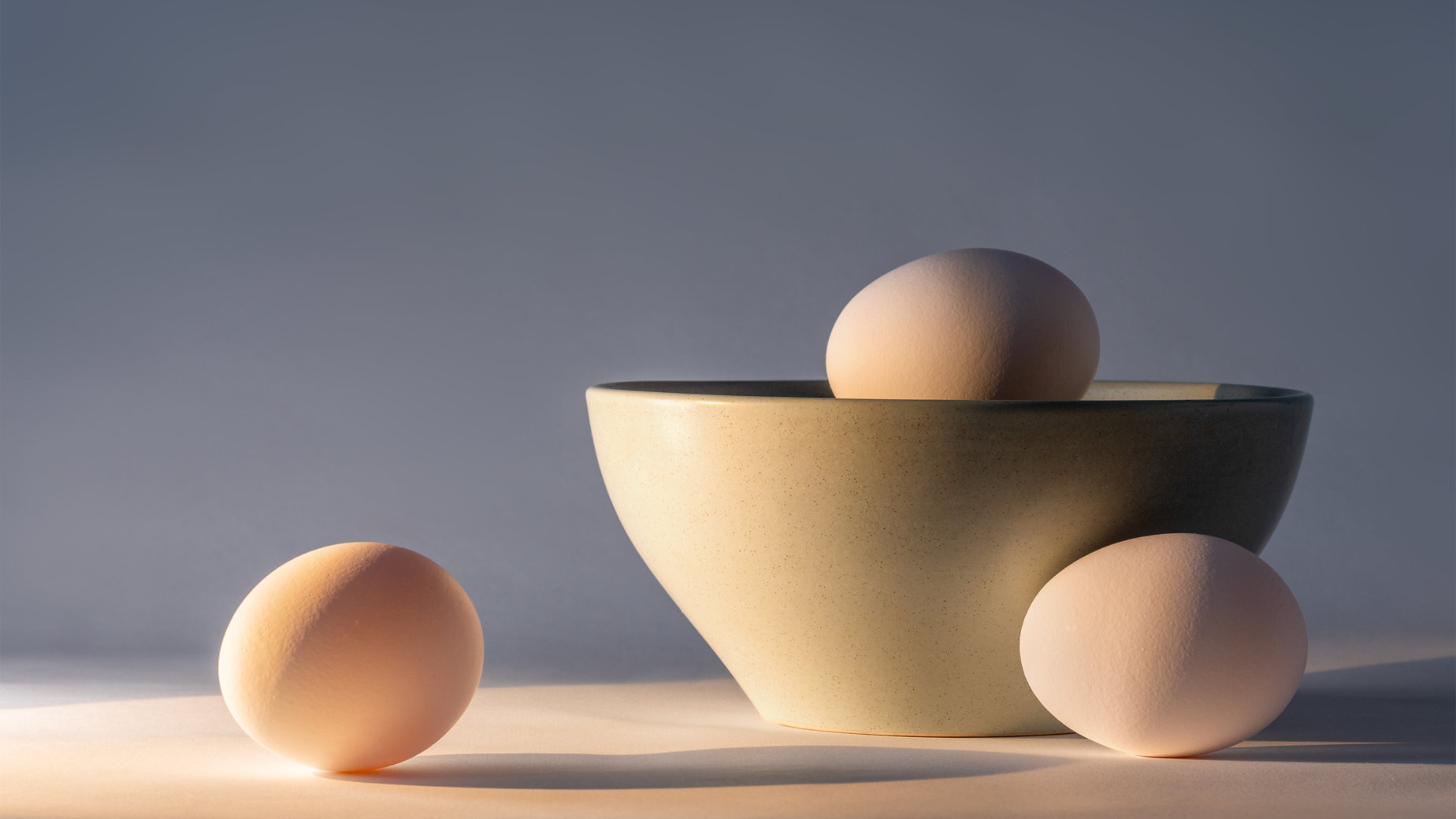 Still life with eggs by Marianna Armata