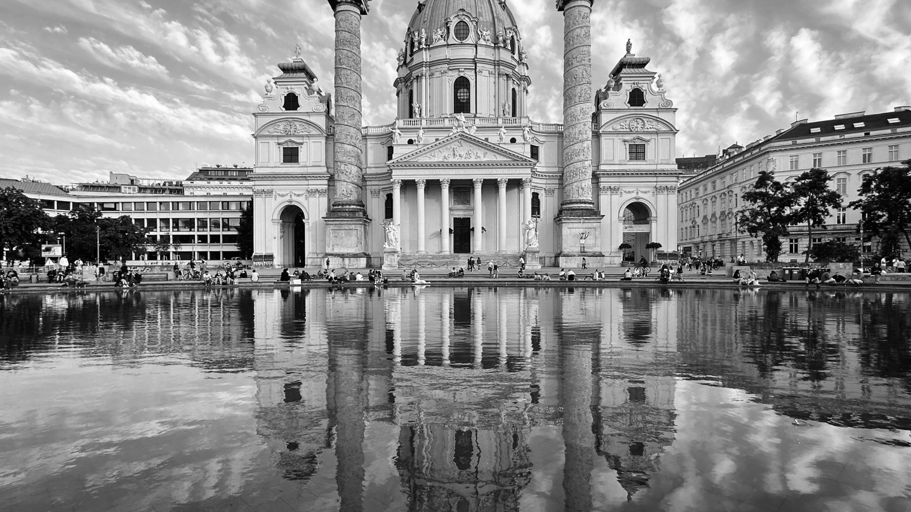 Vienna Reflections by Jeanie Trubiano