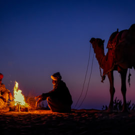 Thar Desert Campfire, Rajasthan