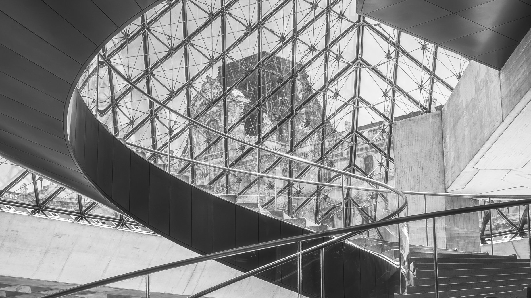 Shapes of Le Louvre by Philip Colet