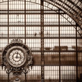 Guy P Larin Musée d Orsay Clock Paris