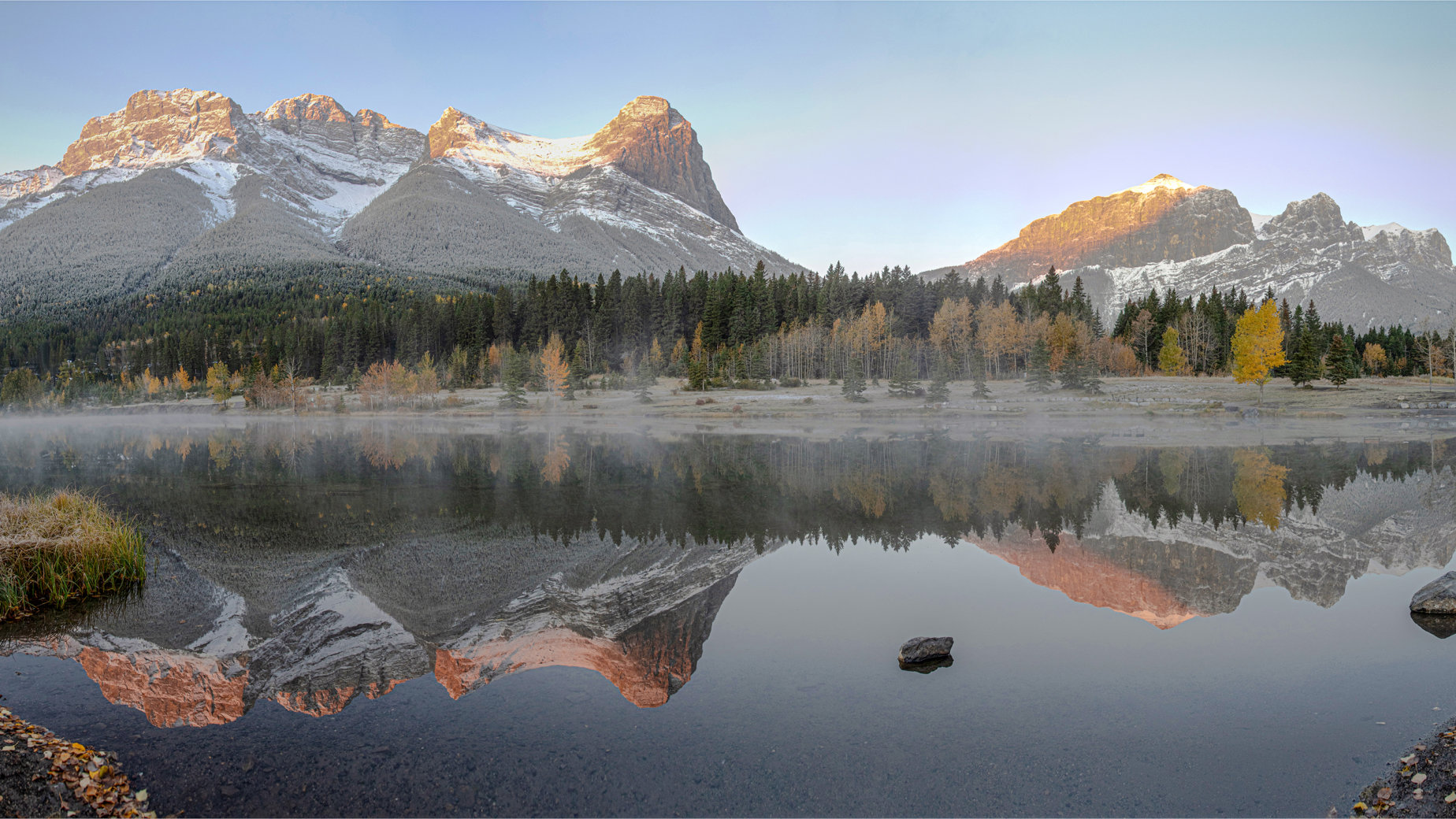 Morning view at Quarry Lake by Jeanie Trubiano